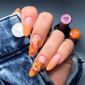 233 Orange Louis gel polish 8g