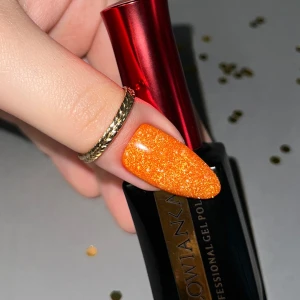 420 Explosive Orange gel polish 8g Flash*