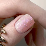 No Wipe Unicorn Rose Top Coat 10g