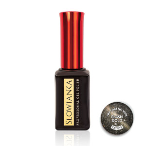 Top Coat No Wipe Flash Cat Eye Gold 10g