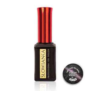 Top Coat No Wipe Flash Cat Eye Violet 10g